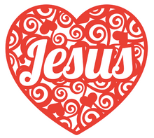 Load image into Gallery viewer, Love Jesus sticker