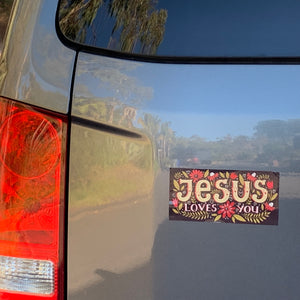 Jesus Loves You sticker