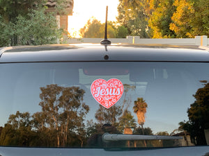 Love Jesus sticker