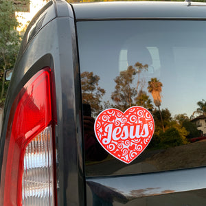 Love Jesus sticker