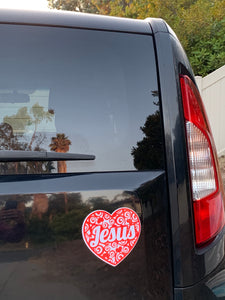 Love Jesus sticker