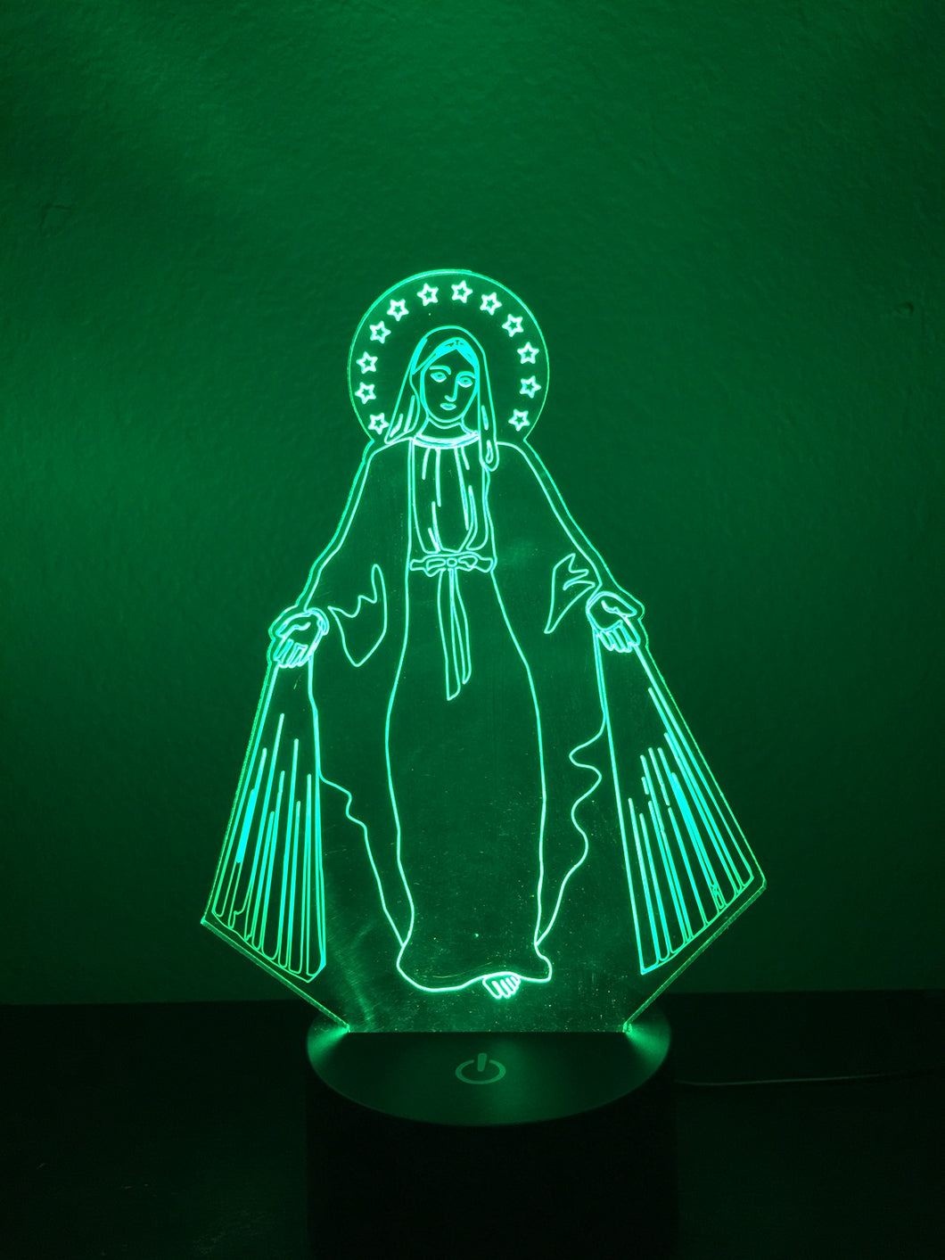 Our Lady of Grace touch lamp