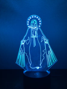 Our Lady of Grace touch lamp