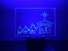 Load image into Gallery viewer, Holy Family and the Three Kings touch lamp