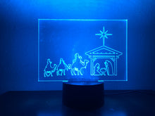 Load image into Gallery viewer, Holy Family and the Three Kings touch lamp