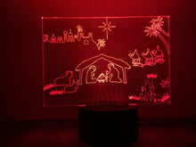 Load image into Gallery viewer, Christmas in Bethlehem touch lamp