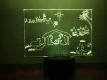 Load image into Gallery viewer, Christmas in Bethlehem touch lamp