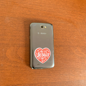 Love Jesus sticker